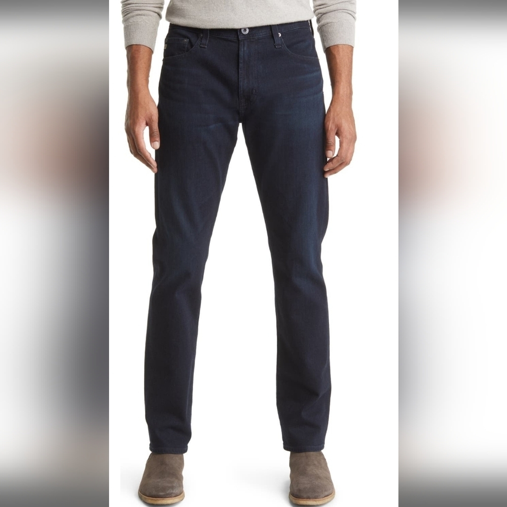 NEW! || AG || Everett slim straight midrise dark rinse sz 31 X 34